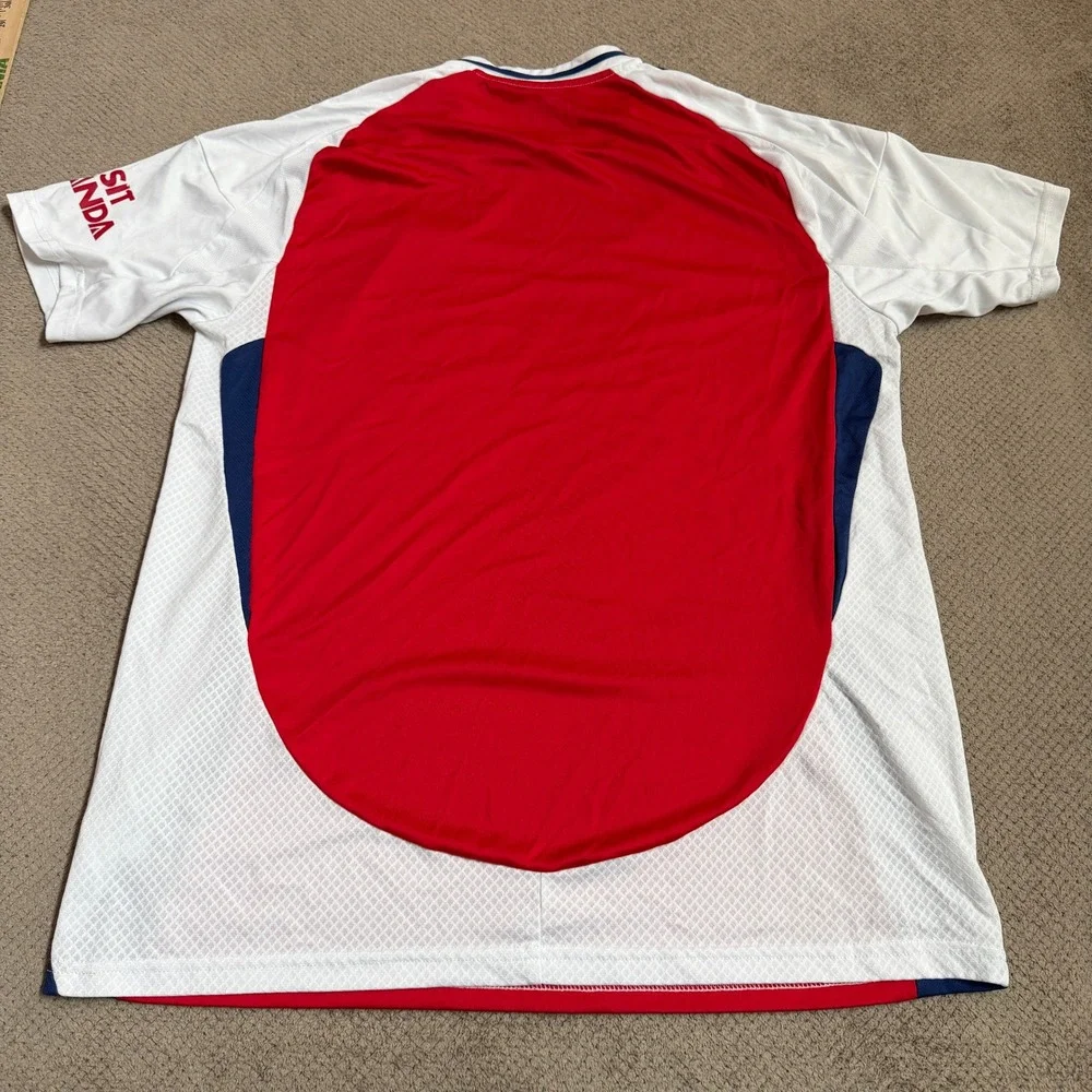 Adidas Arsenal FC 2023-2024 Home Jersey Red White H59144 Men's XL Slim Fit